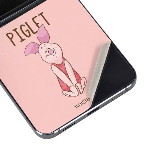 Disney Winnie the Pooh Piglet Portrait Galaxy Z Flip5 5G Skin